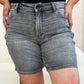 Judy Blue Full Size High Waist Washed Denim Shorts Womens Denim Shorts   