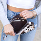 Cow Print Oversized Everyday Clutch Cow Print Clutch   