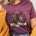 Love You Til My Lungs Give Out Graphic Tee