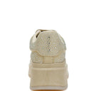 Jitter Bug Rhinestones Embellished Chunky Sneakers