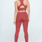 Two Piece Activewear Set with Cut-Out Detail Activewear Set   