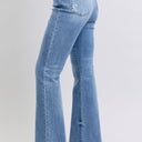 Judy Blue Raw Hem High Rise Bootcut Jeans