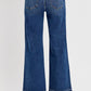 RISEN Tummy Control Bootcut Jeans Plus Size Womens Tummy Control Bootcut Jeans