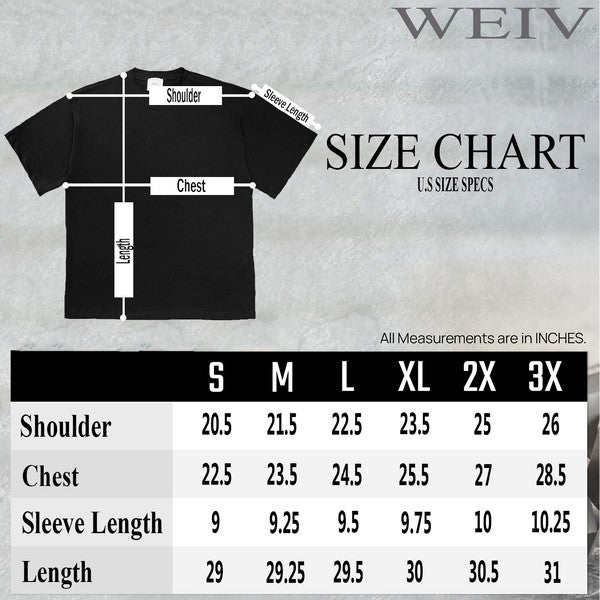 River Garment Wash Drop Shoulder Tee Mens T-shirt   