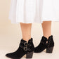 Elsa Leather Ankle Boot in Black Shoes