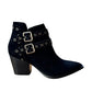 Elsa Leather Ankle Boot in Black Shoes