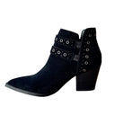 Elsa Leather Ankle Boot in Black