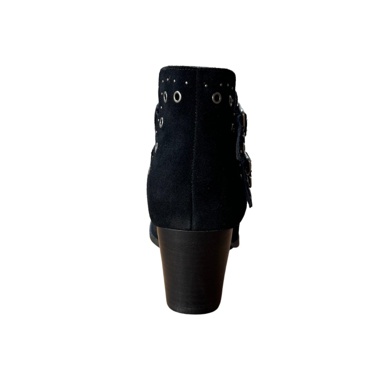 Elsa Leather Ankle Boot in Black - Three Mad Hatters Mercantile 