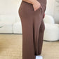 Double Take Full Size Smocked Wide Waistband Wide Leg Pants Womens Lounge Pants   