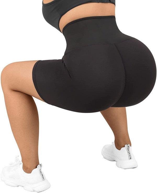 Corset Waist Buttery Soft Shorts Body Shaper - Three Mad Hatters Mercantile 