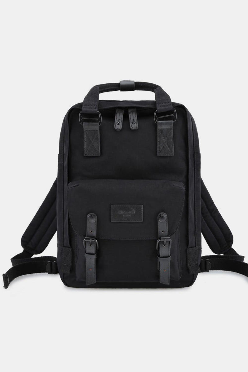 Himawari Contrast Waterproof Nylon Backpack Bag - Three Mad Hatters Mercantile 