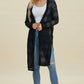 Double Take Open Front Longline Cardigan