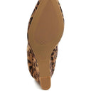 Yara Microfiber Wedge Sock Boots