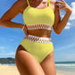 Scoop Neck Spaghetti Strap Two-Piece Swim Set    