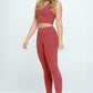 Two Piece Activewear Set with Cut-Out Detail Activewear Set   