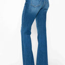 Bytos High Rise Bootcut Jeans with Pockets