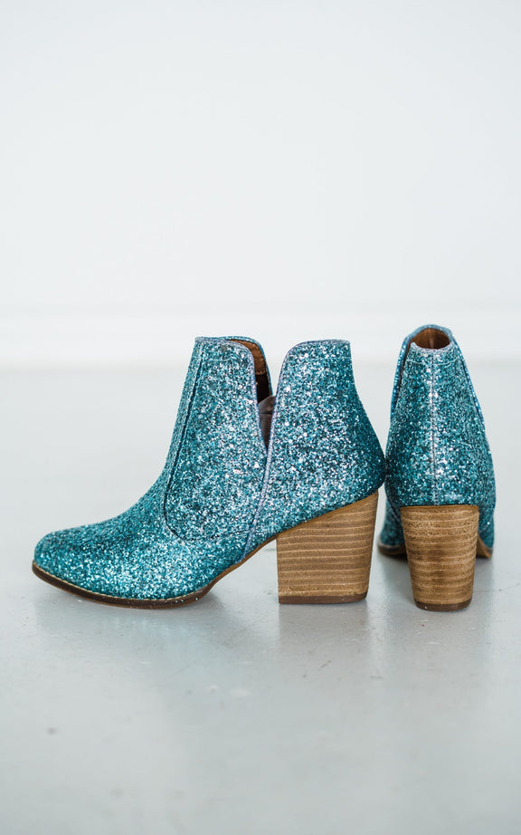 Fiera Booties in Blue Shoes   