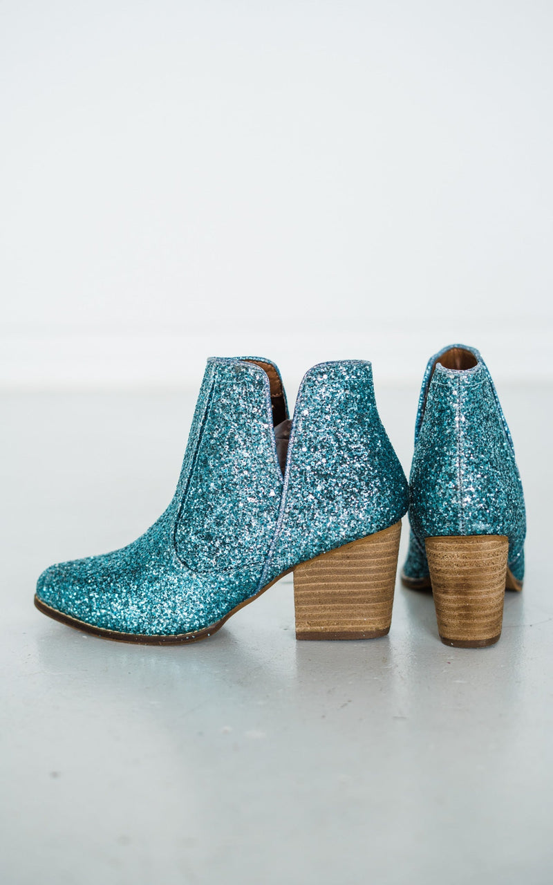 Fiera Booties in Blue Shoes   