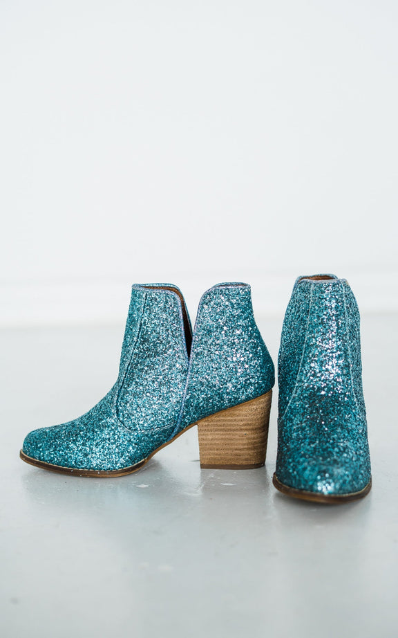 Fiera Booties in Blue Shoes   