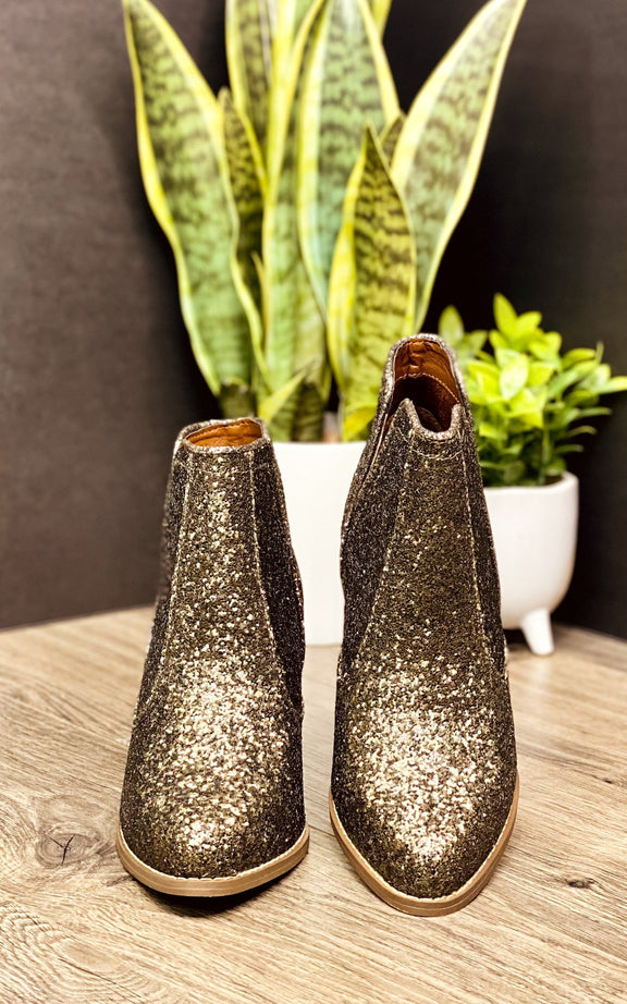 Fiera Booties in Bronze Shoes   