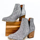 Fiera Booties in Pewter Shoes   