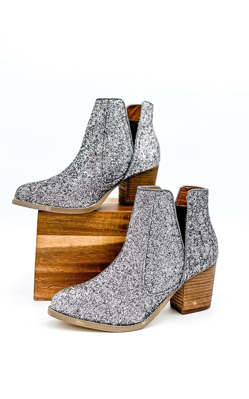 Fiera Booties in Pewter Shoes   