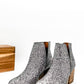 Fiera Booties in Pewter Shoes   