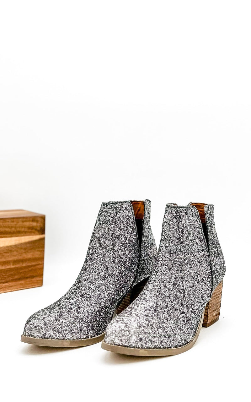 Fiera Booties in Pewter Shoes   