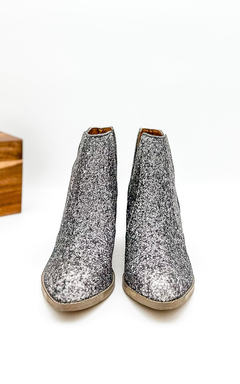 Fiera Booties in Pewter Shoes   