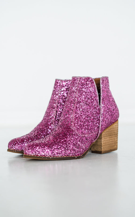 Fiera Booties in Pink Shoes   