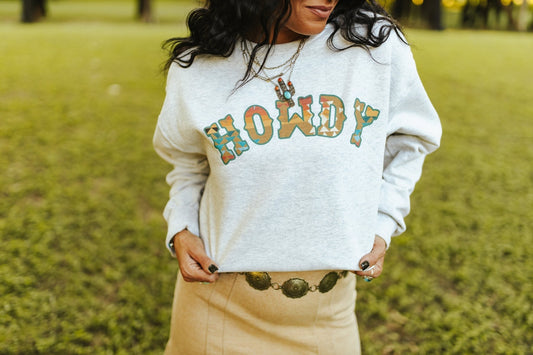 Howdy Graphic Sweatshirt Sweatshirts   