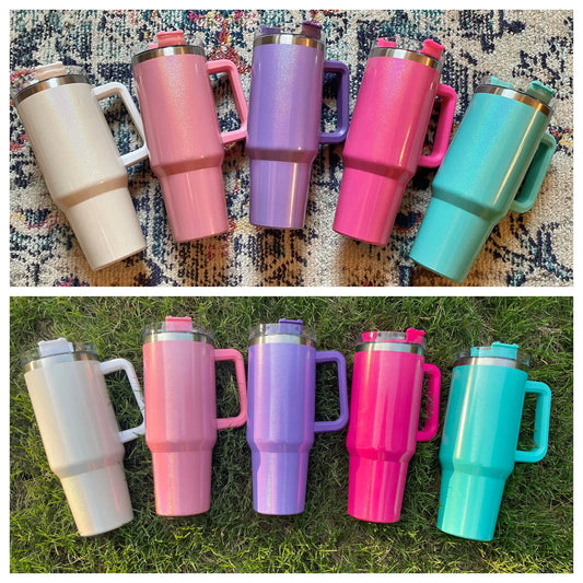 Insulated Shimmer Tumbler in Five Colors Accessories   