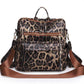 Brooke Backpack - Darker Brown Leopard    