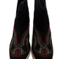 Journee Ankle Boots in Black Western Ankle Booties   
