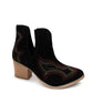 Journee Ankle Boots in Black Western Ankle Booties   