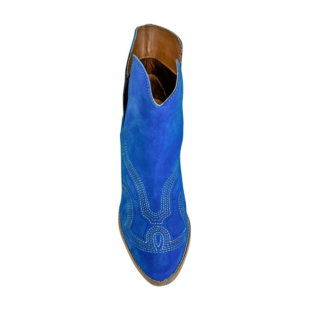 Journee Ankle Boots in Blue - Three Mad Hatters Mercantile 