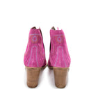 Journee Ankle Boots in Magenta