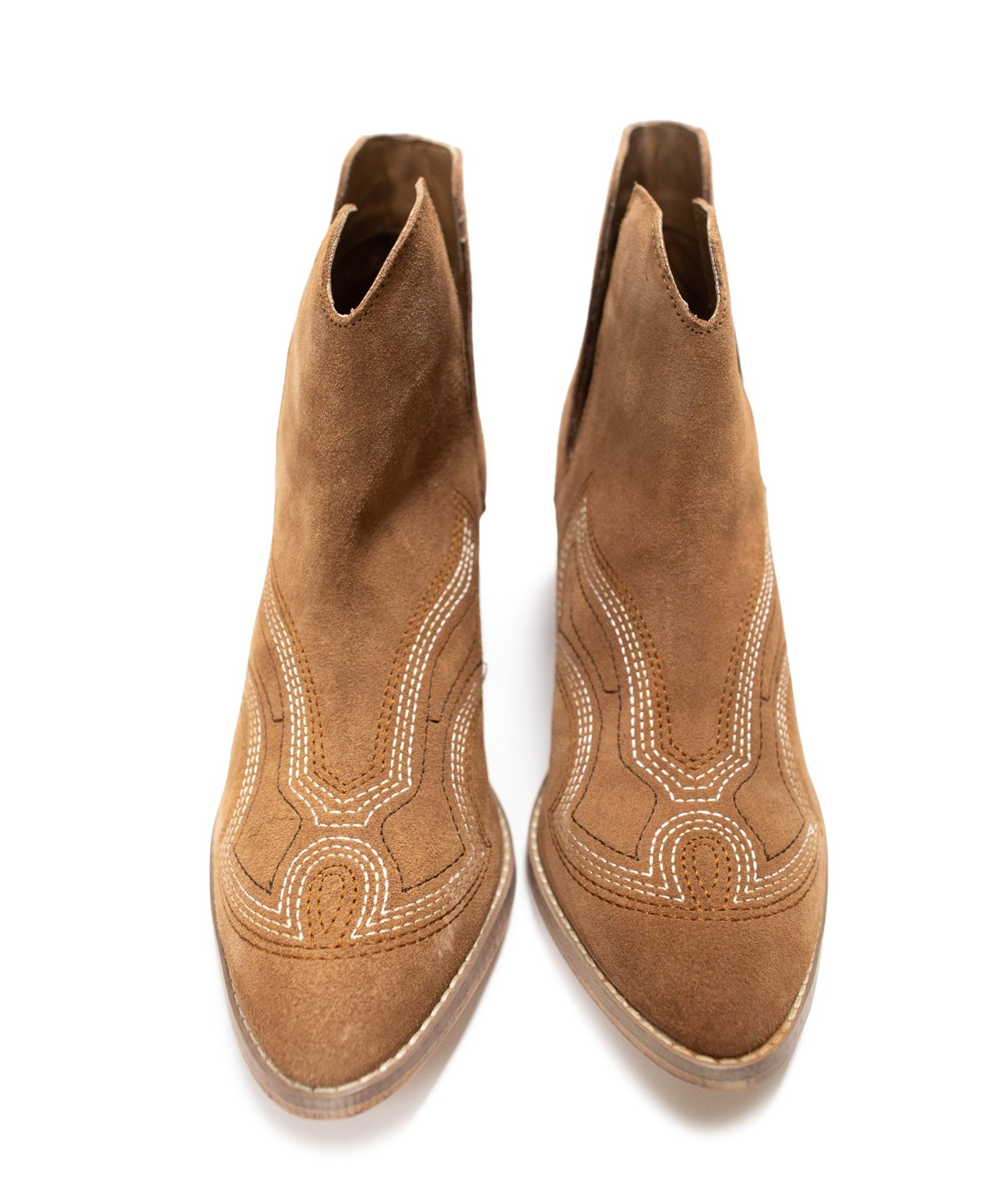 Journee Ankle Boots in Tan Shoes   