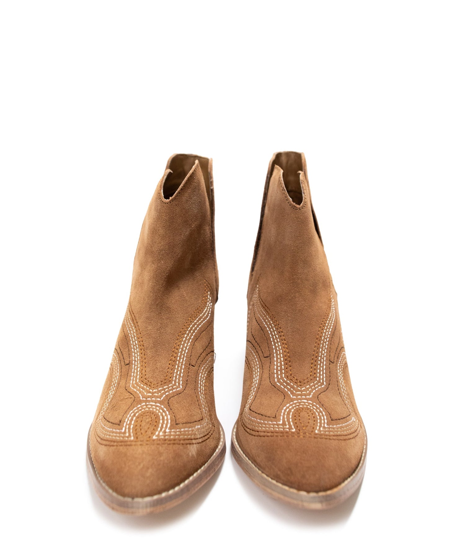 Journee Ankle Boots in Tan Shoes   