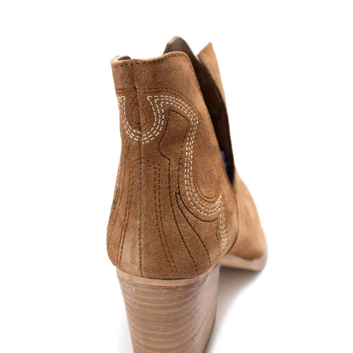 Journee Ankle Boots in Tan - Three Mad Hatters Mercantile 