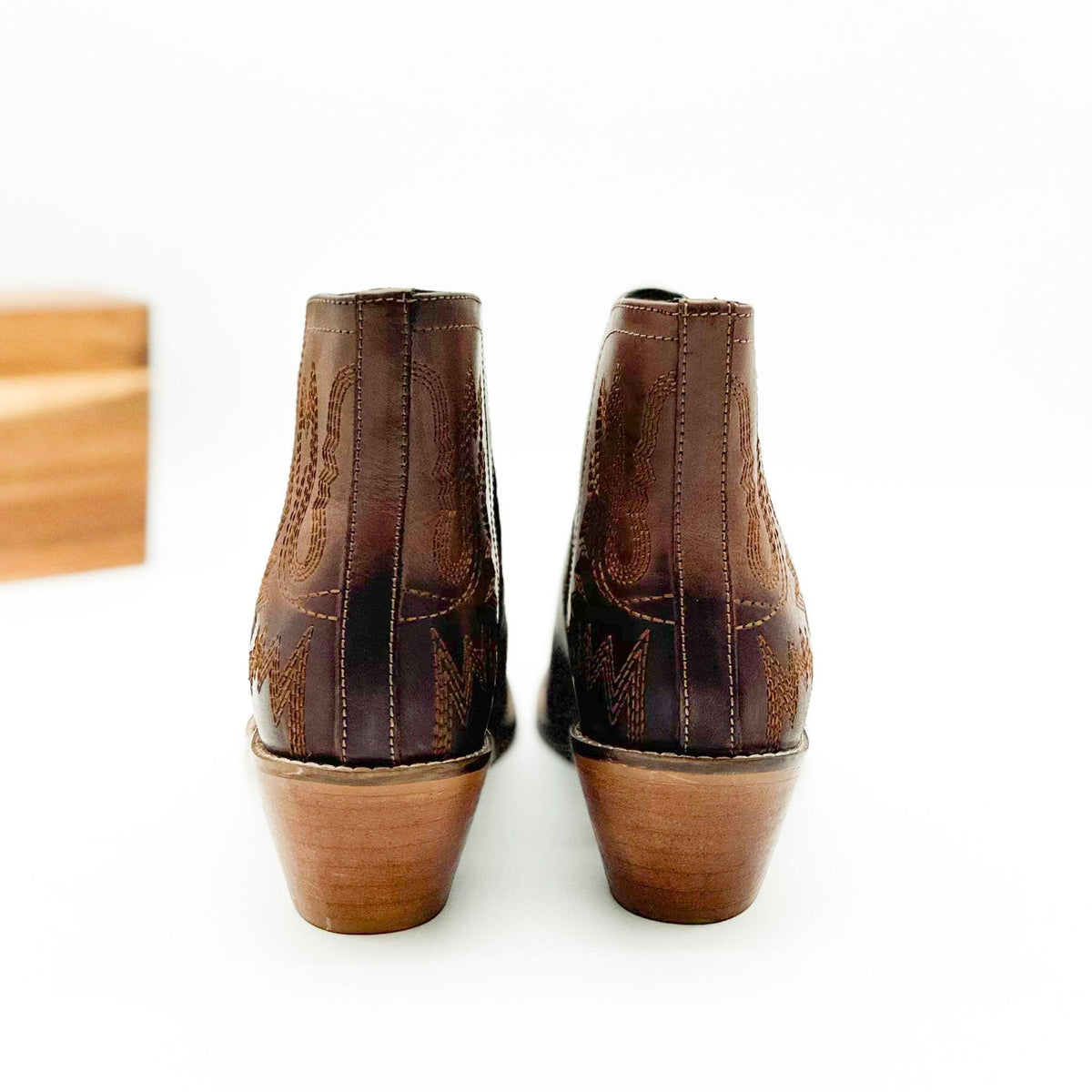 Kickin' Booties in Brown - Three Mad Hatters Mercantile 
