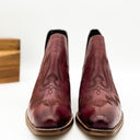 Kickin' Booties in Burgundy