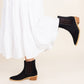 Leonor Suede Ankle Boot in Black Shoes