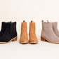 Leonor Suede Ankle Boot in Black Shoes