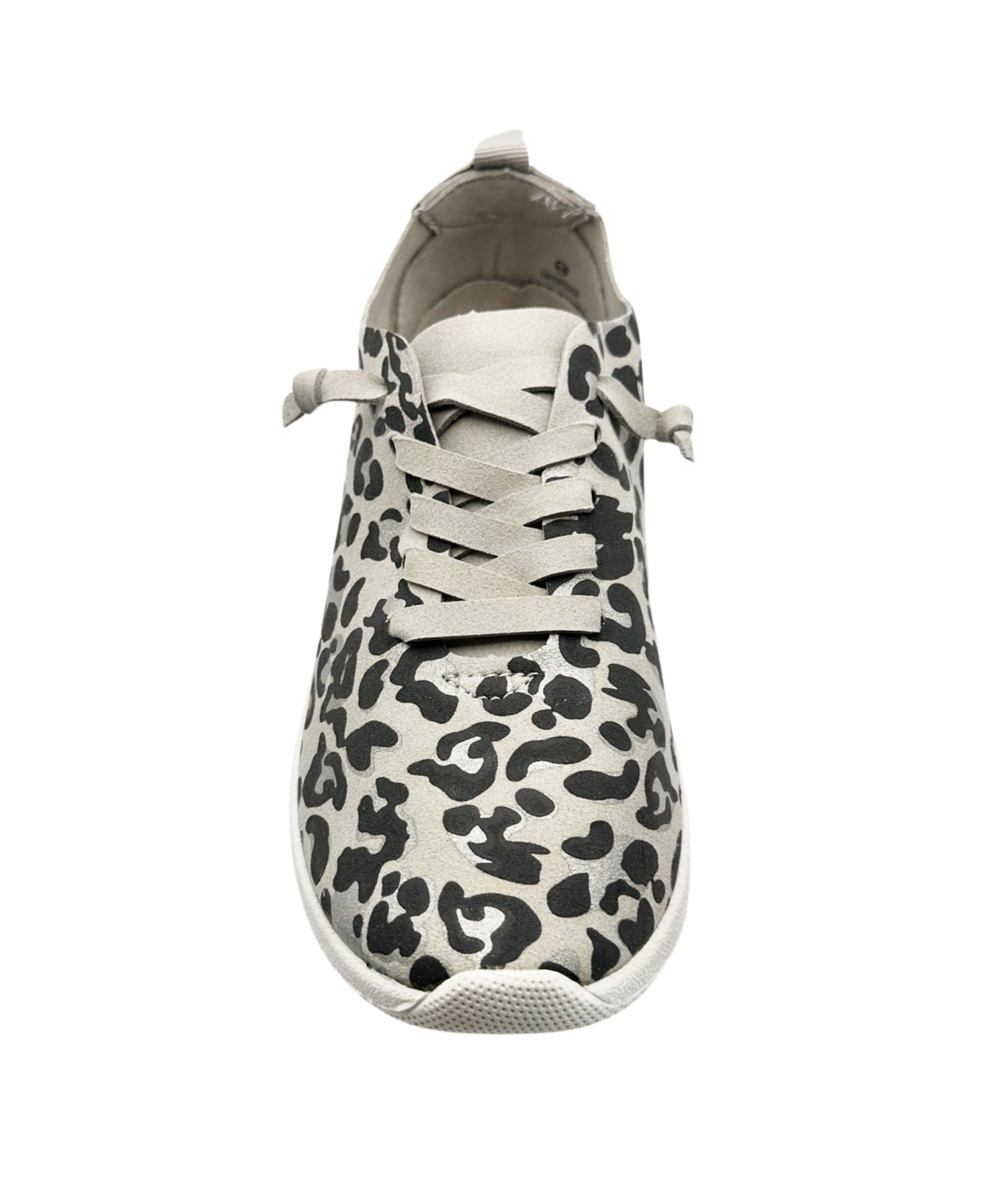 Mayo Sneaker in Light Grey Leopard Shoes   