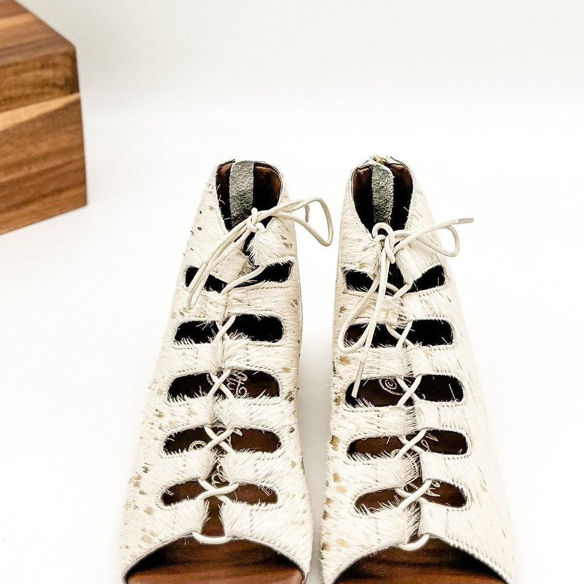 Nola Sandals in Gold