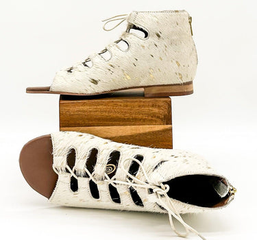 Nola Sandals in Gold