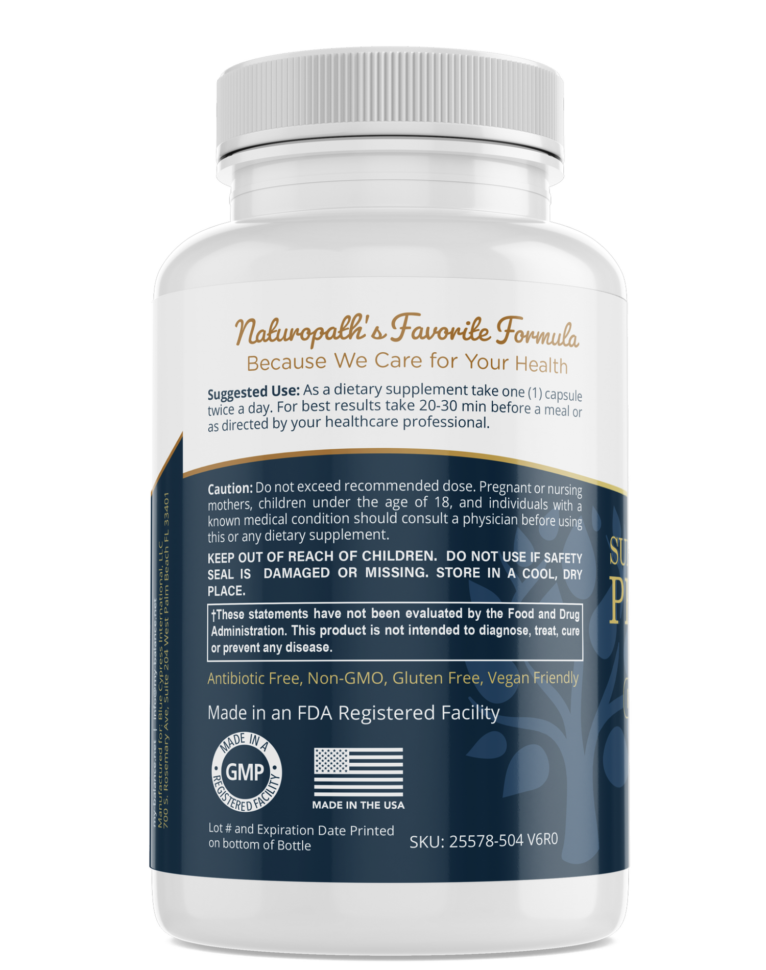 Prostate Formula "Advanced Formula" Vitamins   