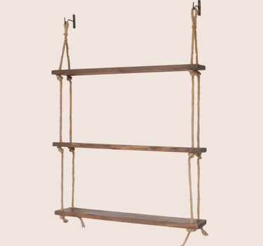 Sincere Surroundings Rope Shelf