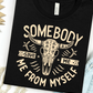 Desert Soul Graphic Tee graphic tee Shirt XS Black